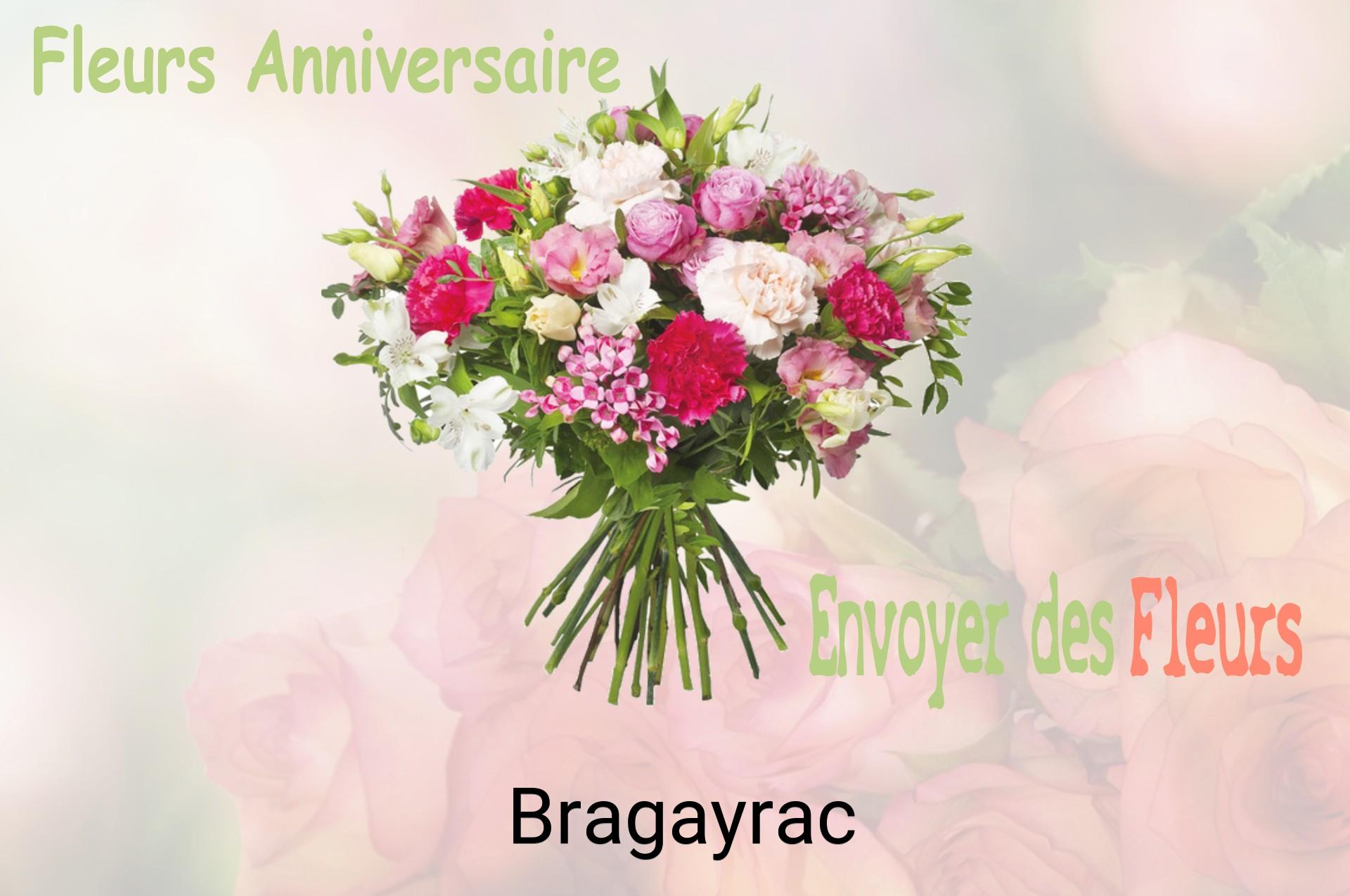 Bouquet de fleurs d’anniversaire livré à Bragayrac